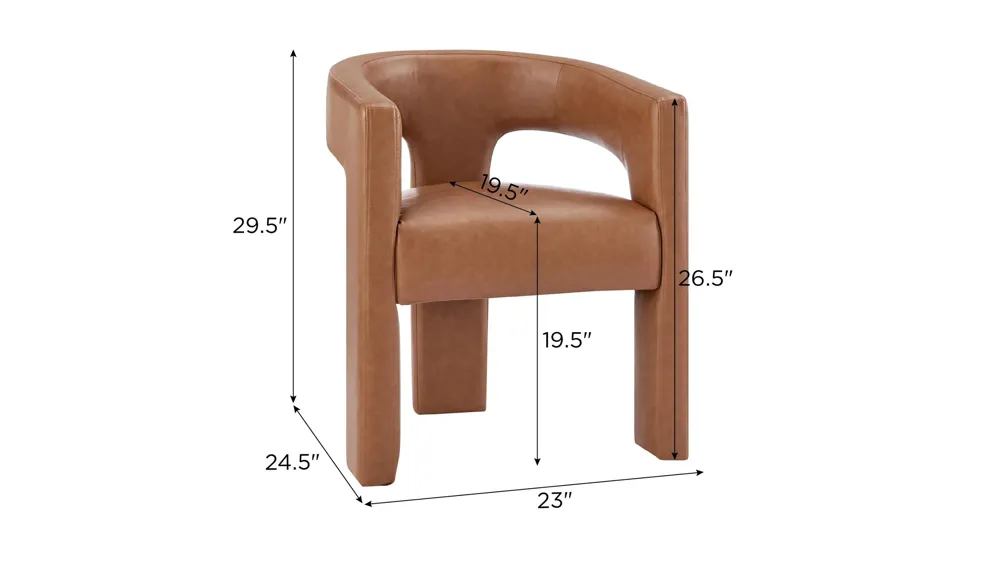 Sherlyn Side Chair Dimensions