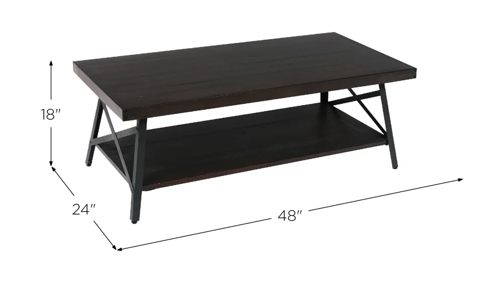 Chandler Coffee Table Dimensions