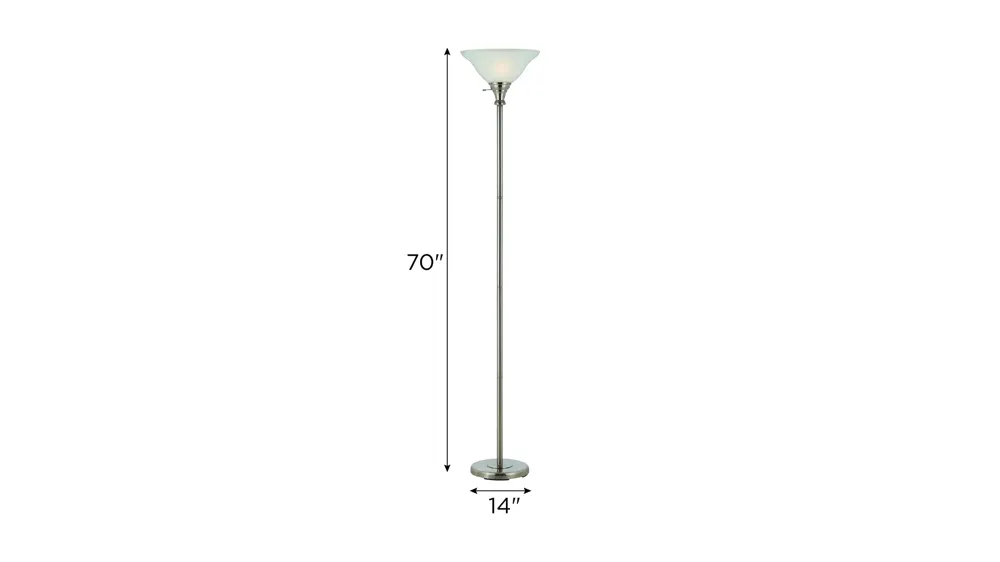 3 Way Torchiere Floor Lamp Dimensions