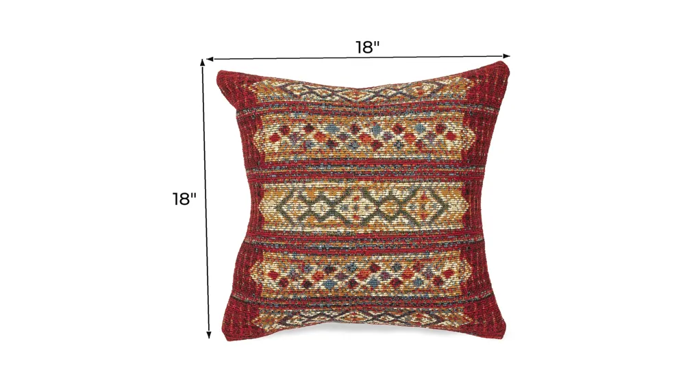 Liora Manne Marina Tribal Stripe Pillow Dimensions