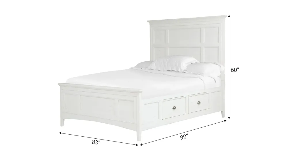 Ivy Ridge Storage Bed Dimensions