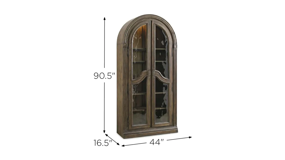 Rhapsody Bunching Curio Dimensions