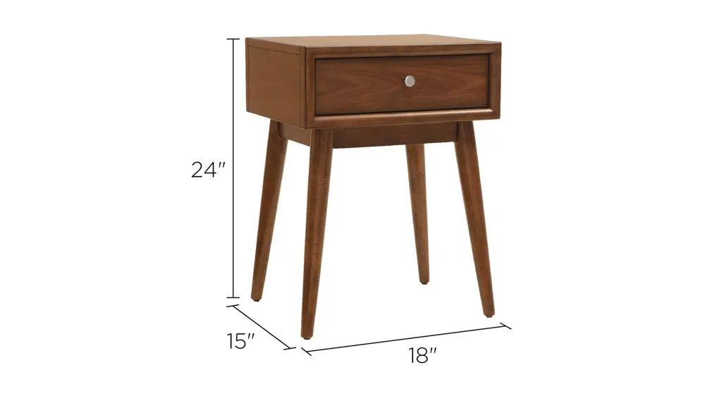 Miranda Rectangular End Table Dimensions