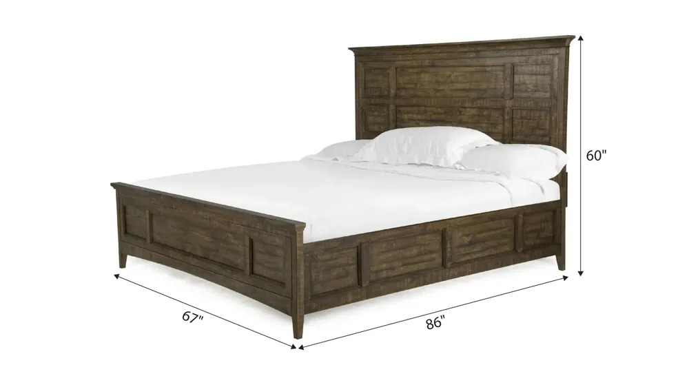 Ivy Ridge Panel Bed Dimensions
