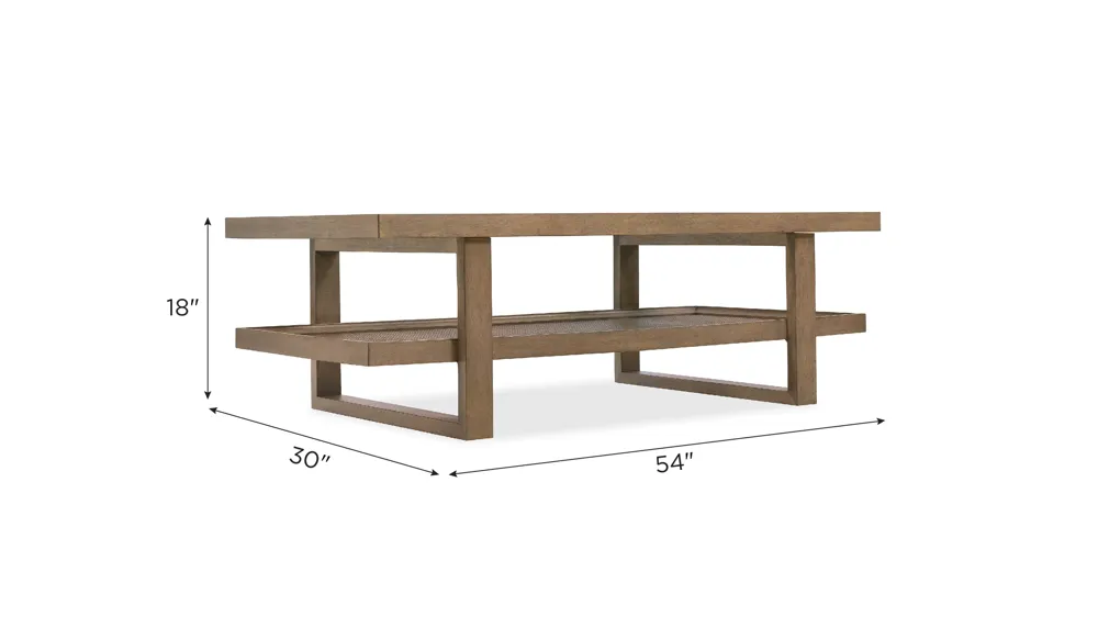Sonnet Cocktail Table Dimensions