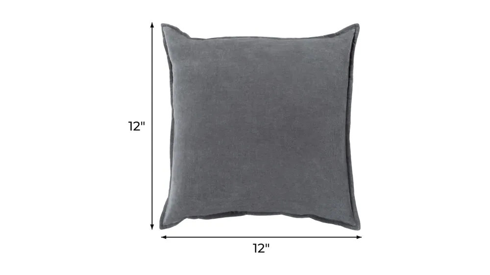 Cotton Velvet 18" Throw Pillow Dimensions