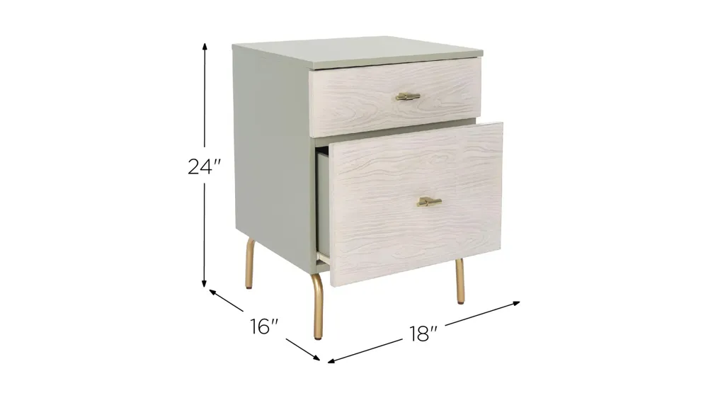 Nero Nightstand Dimensions