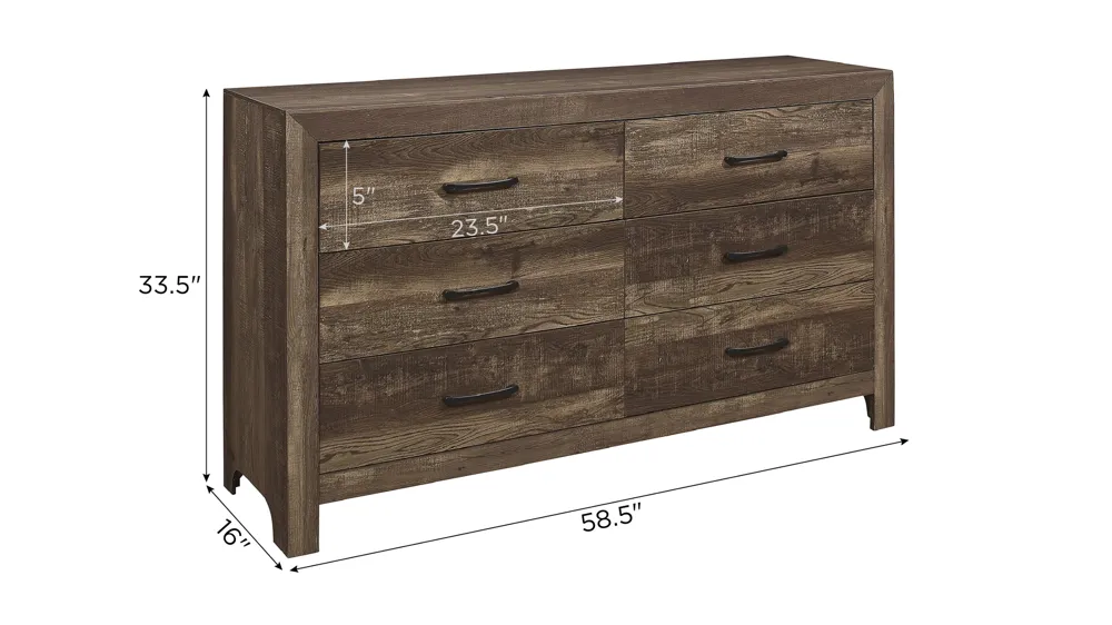 Bijou Dresser Dimensions