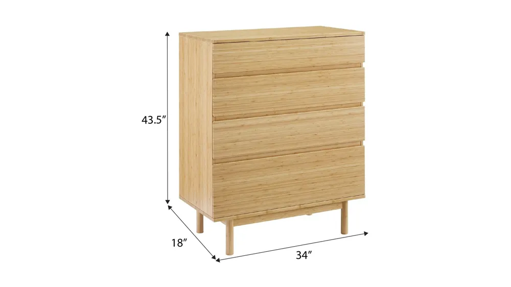 Monterey High Chest Dimensions
