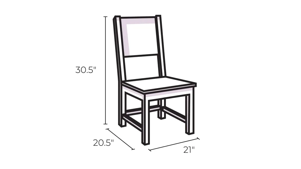 Dayton Dining Chair Dimensions
