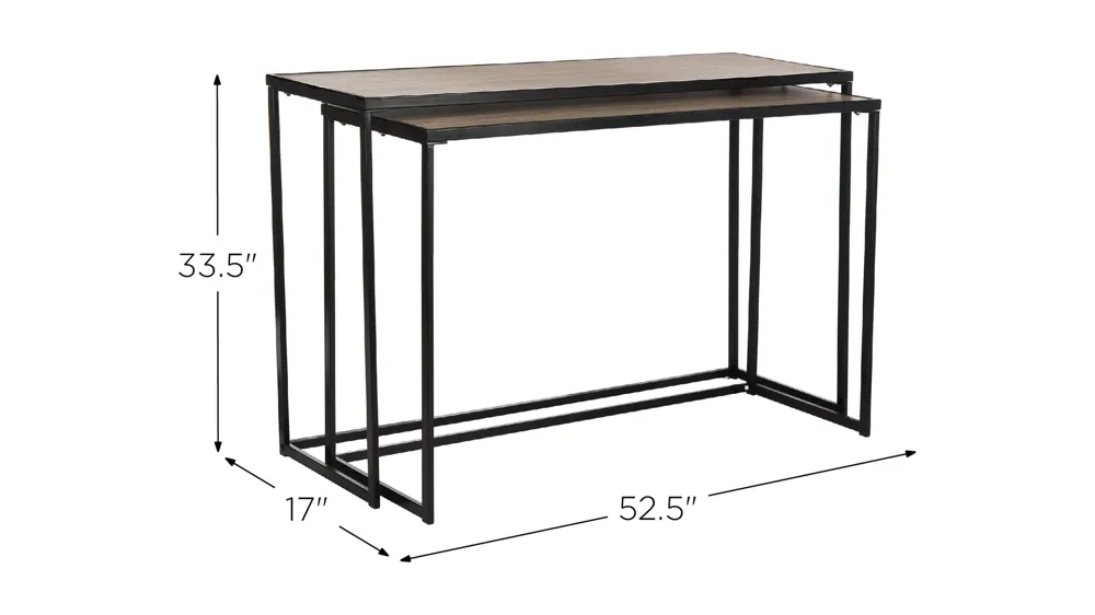 Josie Stacking Console Table | Raymour & Flanigan