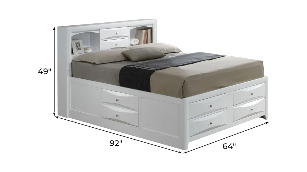 Marilla Captain's Bed Dimensions