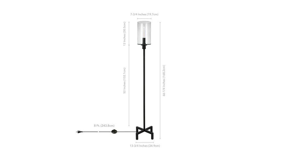 Sinta Floor Lamp Dimensions
