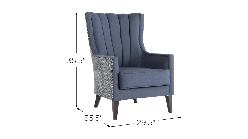 Palmer Accent Armchair Dimensions