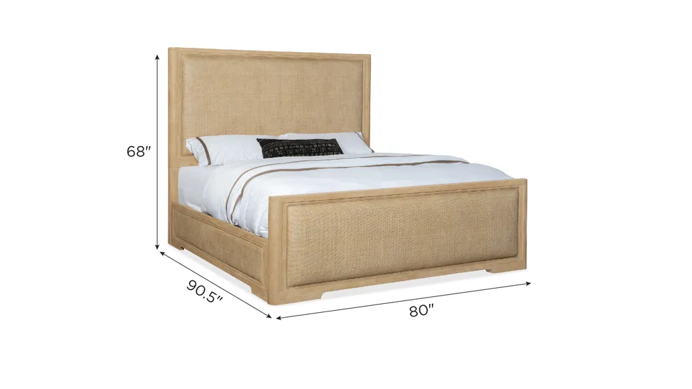 Retreat Cane Panel Bed Dimensions
