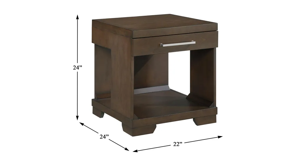 Aero End Table Dimensions