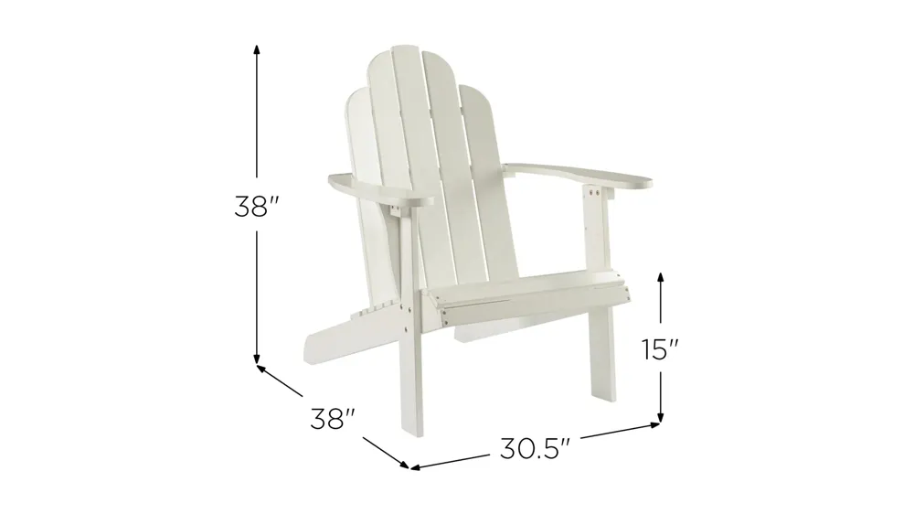 Adirondack Chair Dimensions
