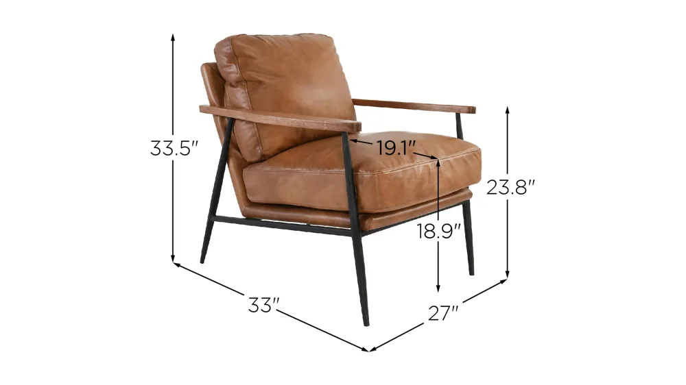 Christopher Club Chair Dimensions