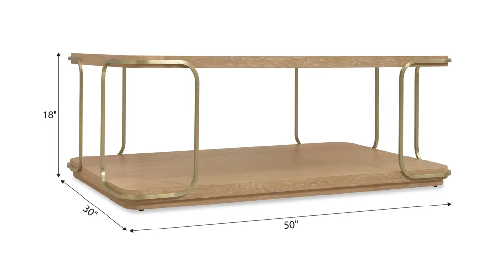 Banyon Bay Cocktail Table Dimensions