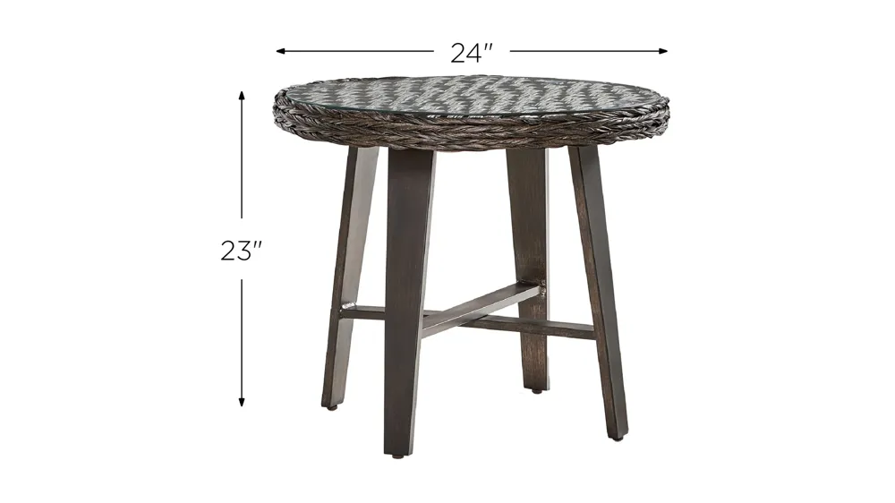 Grand Isle Dkc Outdoor End Table Dimensions