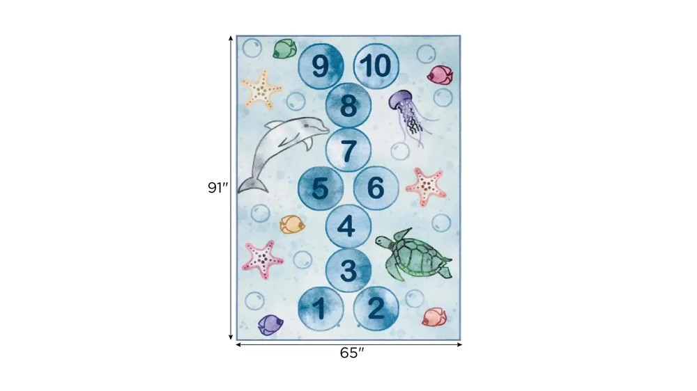 Manlius Kids' Playhouse Rug Dimensions
