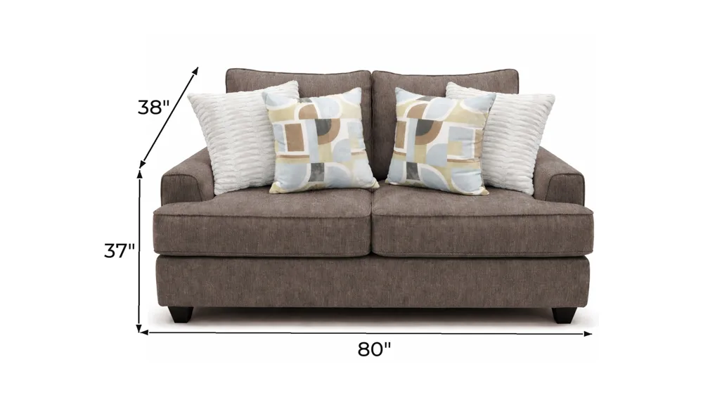 Solara Loveseat Dimensions