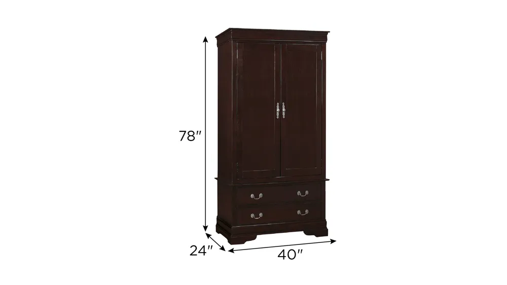 Rossie Armoire Dimensions