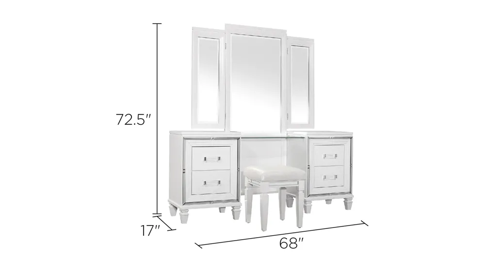 Selena Vanity Dimensions