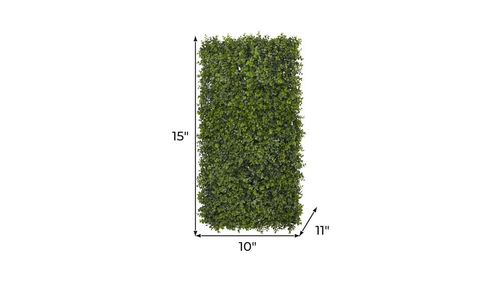 15in. Grass Artificial Plant (Set of 6) Dimensions
