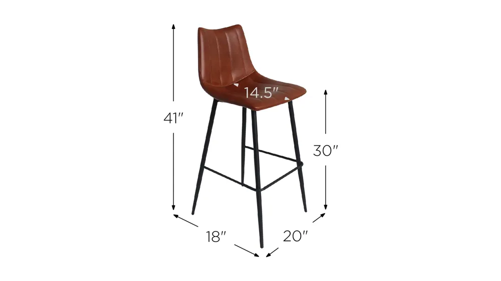 Alibi Barstools - Set of 2 Dimensions