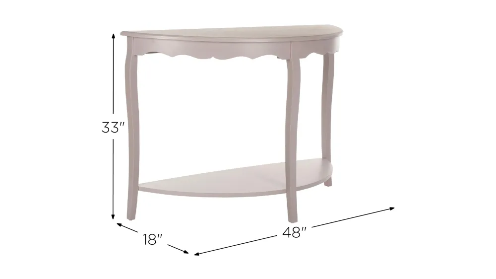 Adkin Console Table Dimensions