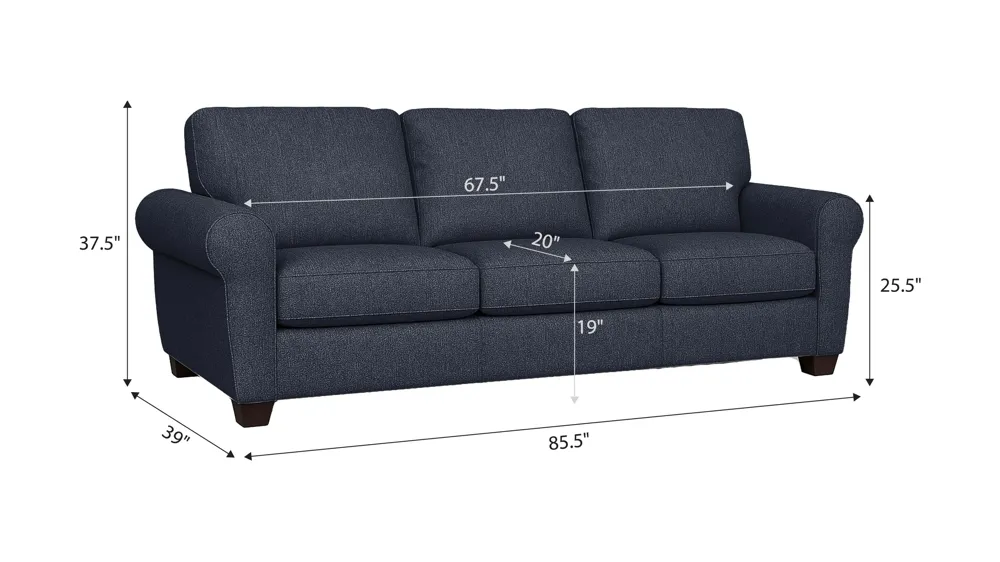 Calabria Queen Sleeper Dimensions