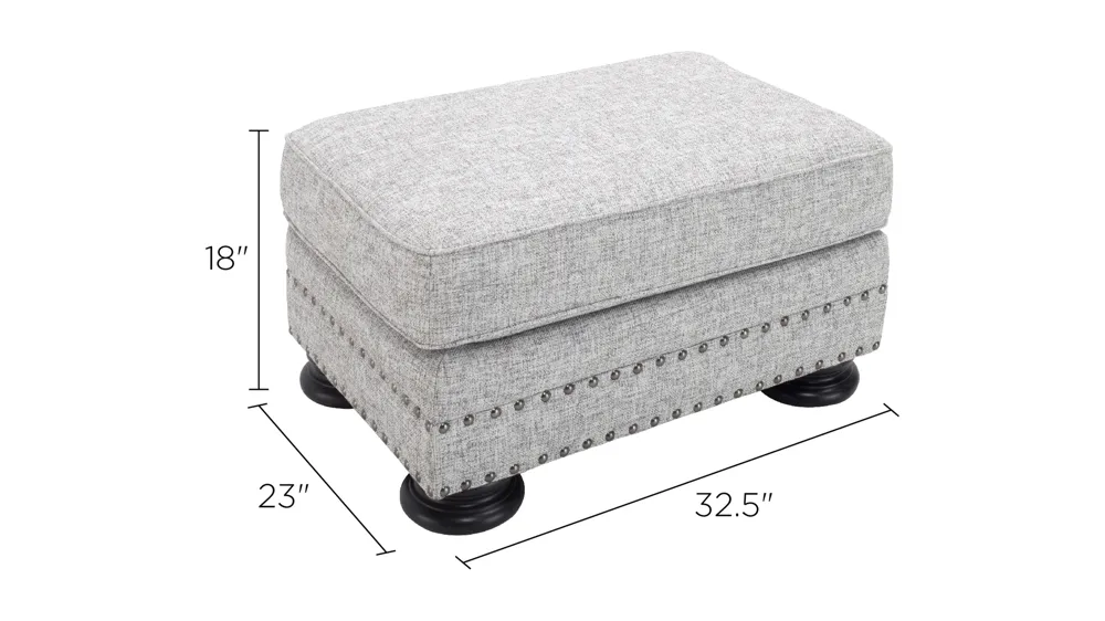 Foster II Ottoman Dimensions