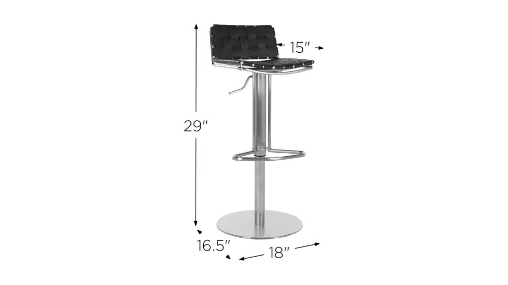 Floyd Swivel Bar Stool Dimensions