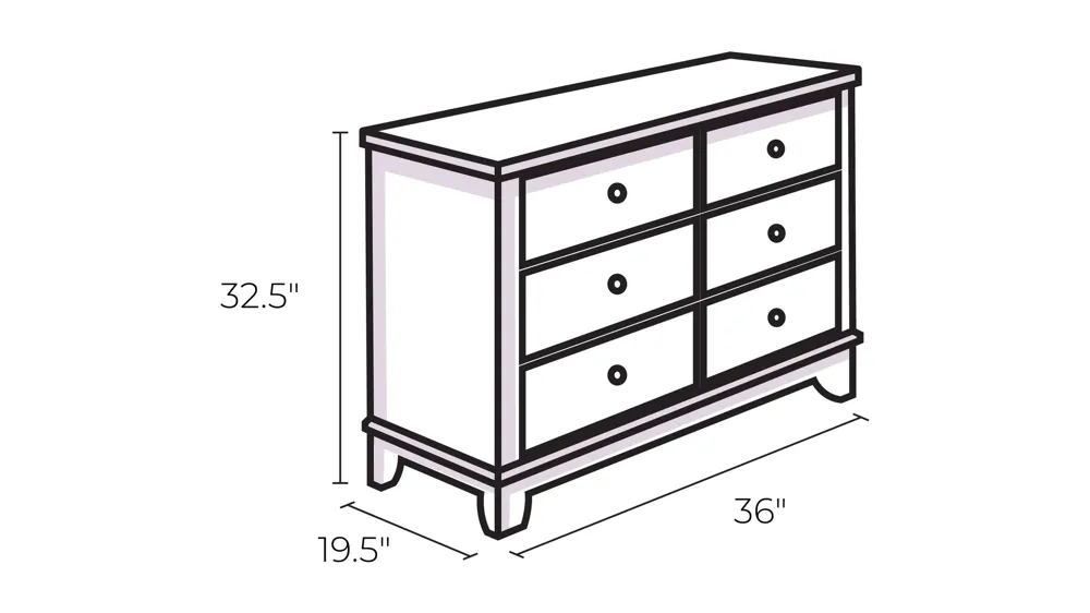 Kingsbury 4 Drawer Bachelor's Chest Dimensions