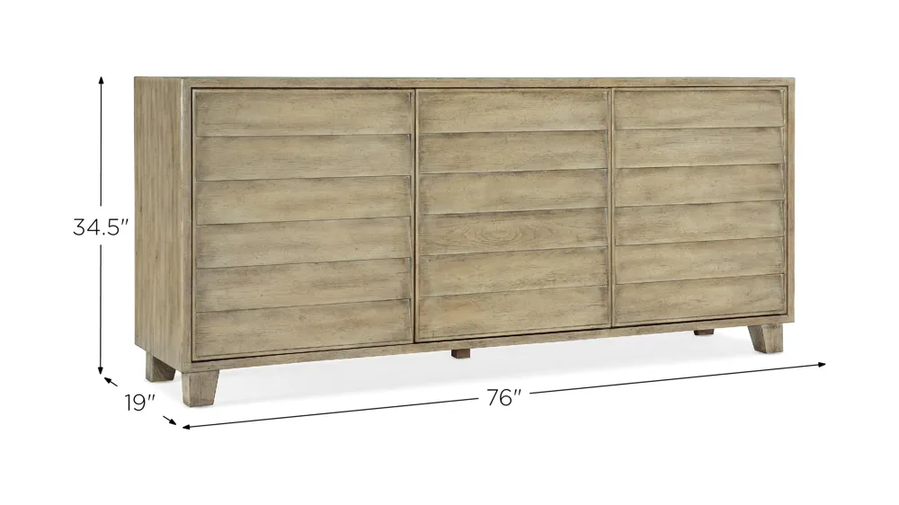 Surfrider Buffet Dimensions