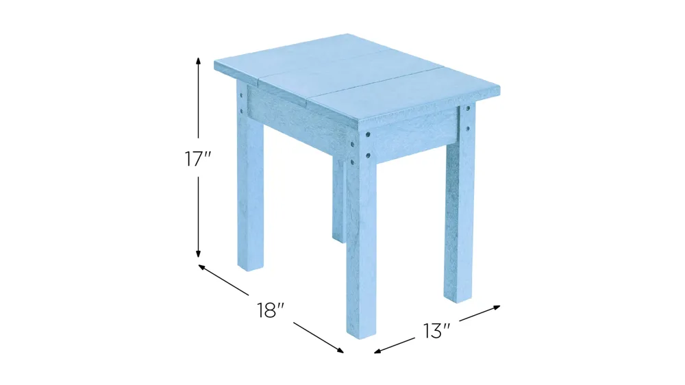 Generation Recycled Outdoor Side Table Dimensions