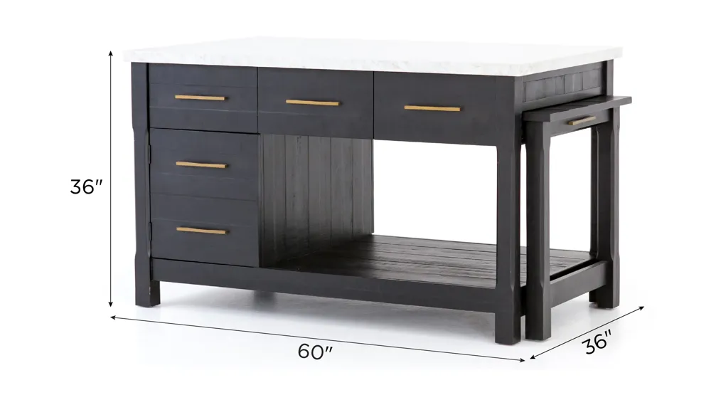 Ian Kitchen Island Dimensions