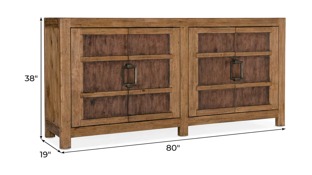 Big Sky Buffet Dimensions