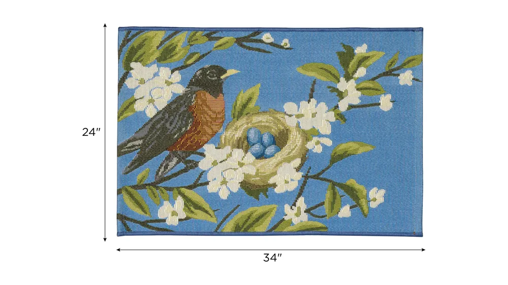 Esencia Robin's Nest Indoor/Outdoor Mat Dimensions