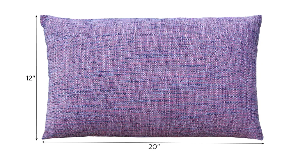 Kimberly Ann Designs Lumbar Pillow - Set of 2 Dimensions