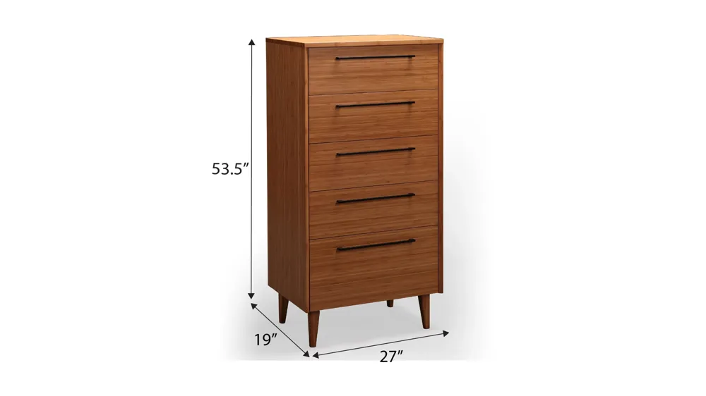 Sienna Bedroom Chest Dimensions