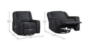 Domino Reclining Chair | Raymour & Flanigan