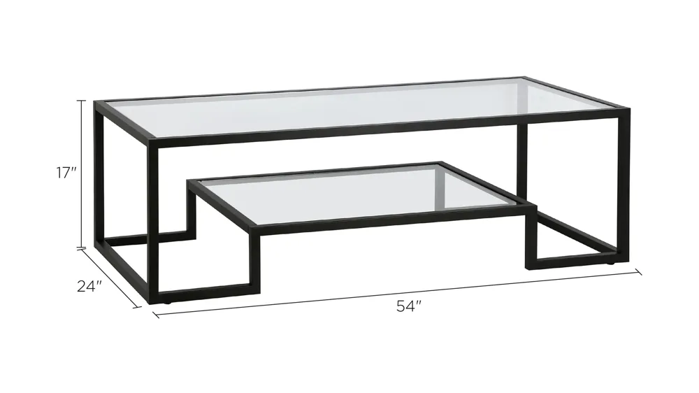 Anne Rectangular Coffee Table Dimensions