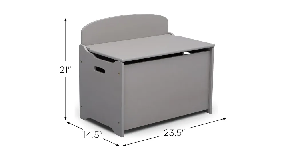MySize Deluxe Toy Box by Delta Children Dimensions