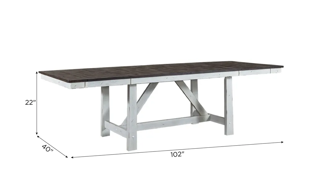 Liberty Trestle Table Dimensions