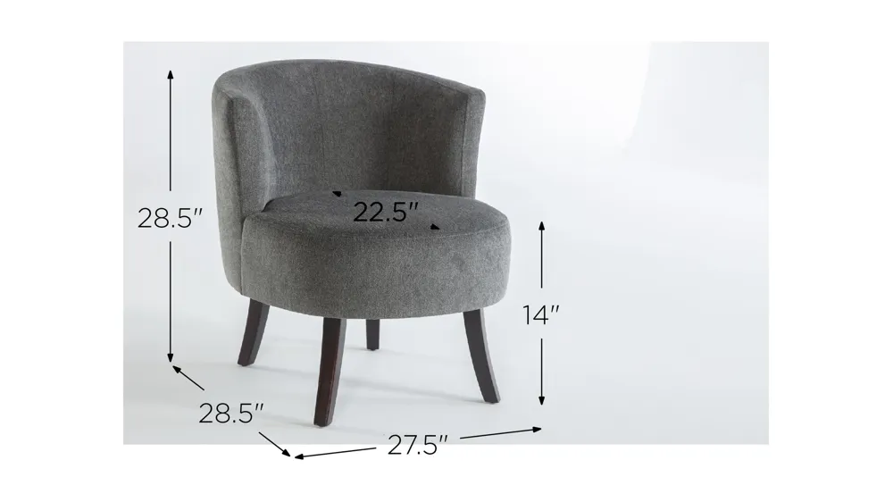 Cedar Accent Chair Dimensions