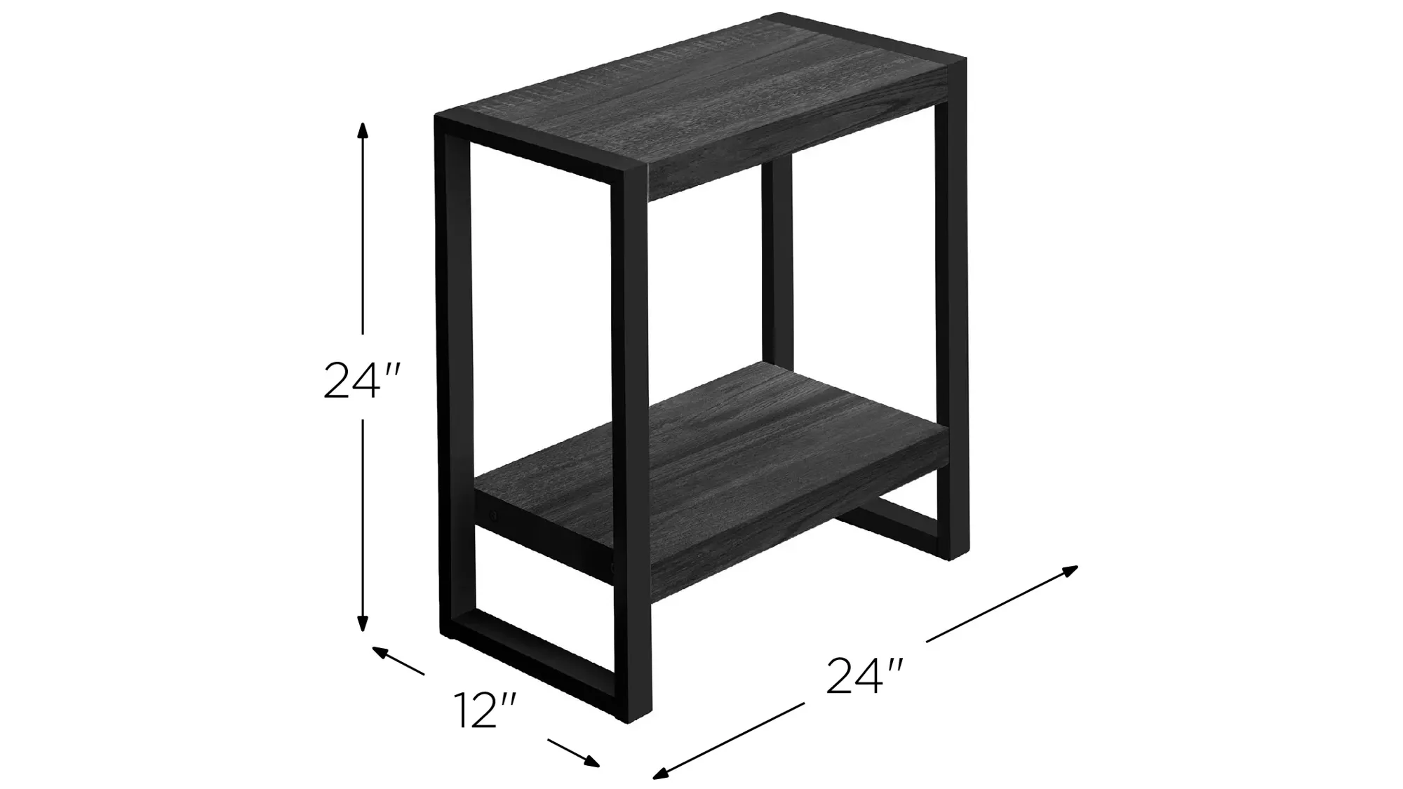 Jodie Two Tier End Table