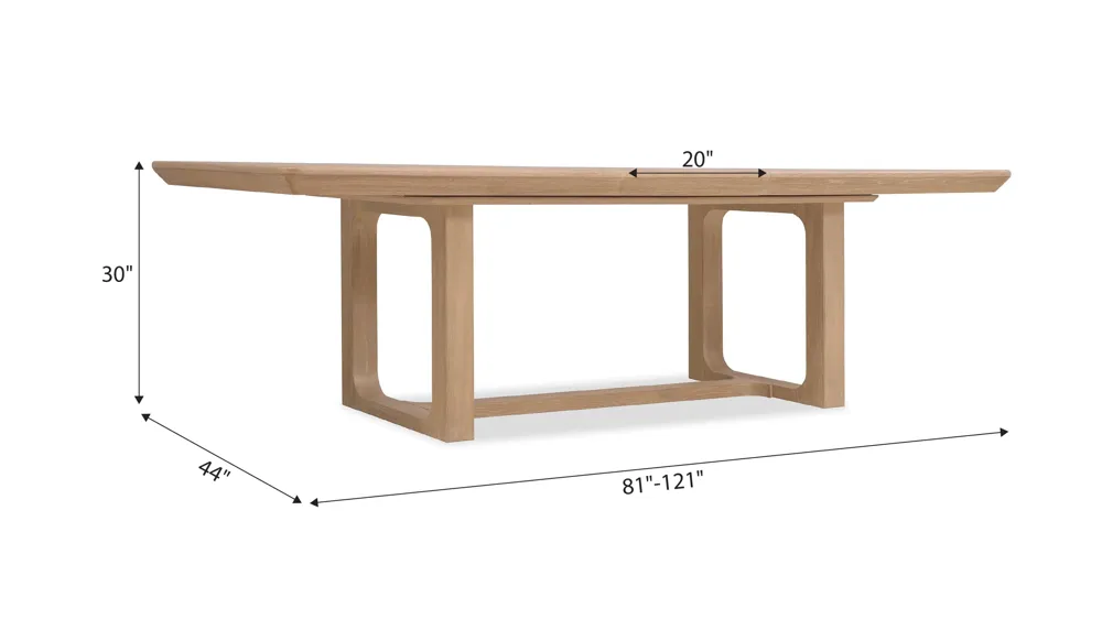 Banyon Bay Dining Table Dimensions
