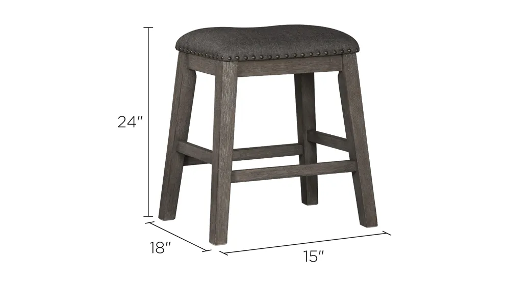 Nash Backless Counter-Height Stool Dimensions